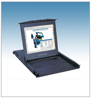 1U Composite LCD Keyboard