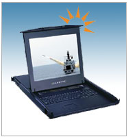 Rackmount High Brightness LCD Keyboard