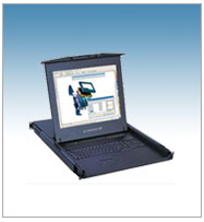 1U KVM Drawer w USB KVM Switch