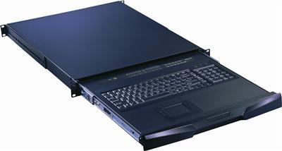 RK-S801e Cyberview Rackmount Keyboard with Integrated 8 Port combo KVM Switch USB and PS2 Touchpad