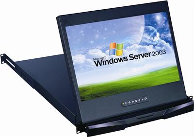 RP-W119 Cyberview 1U 19" WideScreen Rackmount LCD Monitor Drawer