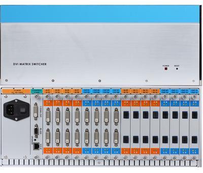 DMS-H1616N 16X16 DVI Video Matrix Switch with RS232 and TCP/IP Control