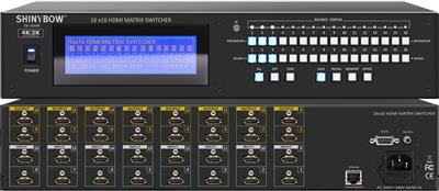 Shinybow SB-5669K 16x16 UHD 4K2K HDMI Matrix Routing Switcher w/ Full EDID Management/Learning