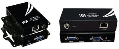 VGA Extender over CAT5e/6 with 3.5MM Audio up to 1000FT