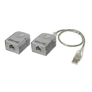USB Extender over Cat5e/6 Cable single Port upto 150ft