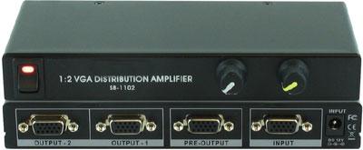 Shinybow SB-1102G 1x2 VGA Amplifier Splitter