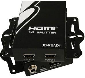 HDMI Splitter v1.4 3D Ready 2 Ports