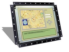 12.1" Industrial LCD Display with VGA Video and Open Frame Panel