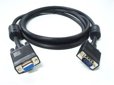 VGA Cable Male to Female 3ft