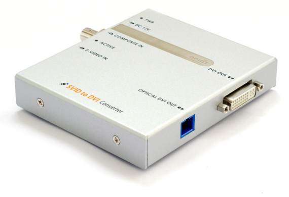 CVBXB OPHIT SVID – S-Video to DVI copper fiber optic converter