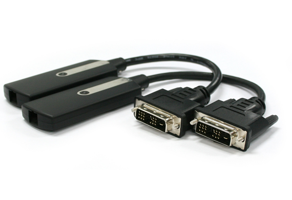 DSH OPHIT DVI fiber optic 1ch pigtail module extender