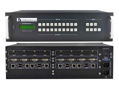 16x16 Multi Video Format Matrix Switch with HDMI, DVI, SDI, Fiber Optic support and TCP/IP Control