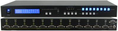 Shinybow SB-4148LCM 4x8 VGA w/ Stereo Audio Matrix Routing Switcher