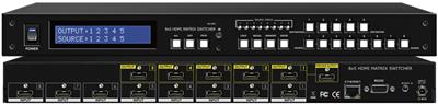 Shinybow SB-5685LCM 8x5 HDMI Matrix Routing Switcher w/ Full EDID Management/Learning