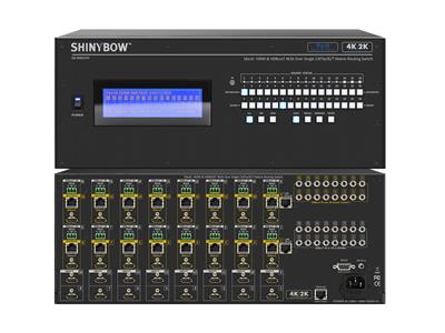 Shinybow SB-5669CKP 16x16 4K2K / PoE / HDMI & HDBaseT™ - UHD 4K2K Matrix Routing Switch w/ Full EDID Management/Learning