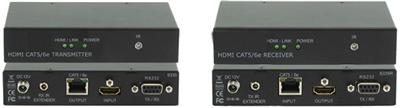 HDMI Extender up to 330 ft with full HD 1080p, Multi-channel Audio, Bi-Directional IR, RS232 & 3D over a single Cat5e/Cat6 cable