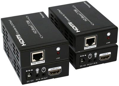 HDMI Extender Over Coaxial cable w/ Bi-directional IR