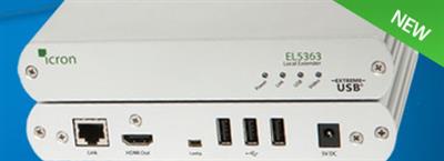 EL5363 Icron KVM Extender HDMI and USB 2.0 over Cat5e/6/7 cable up to 330ft
