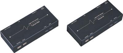 USB KVM Extender over CAT5/6 Cable up to 984 ft
