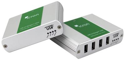 00-00347 Icron USB 2.0 Ranger 2304 4 Port Extender up to 330ft