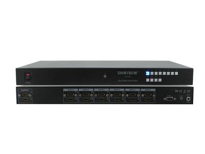 Shinybow SB-5612 12x2 HDMI Routing Selector Switch (both outputs mirrored)