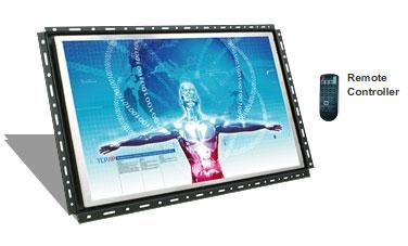 32" WideScreen Industrial LCD Display with VGA/HDMI/S-VIDEO/BNC and Open Frame Panel
