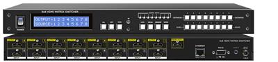 HD-88L 8x8 HDMI Matrix HDTV Routing Switcher