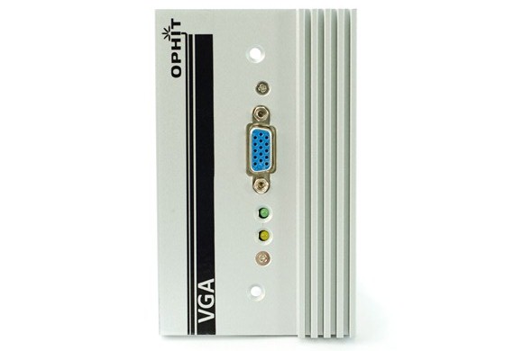 CVBXW OPHIT VGA – VGA to DVI copper fiber optic converter Wall plate