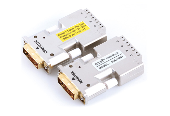 DDL OPHIT DVI fiber optic 4ch extender