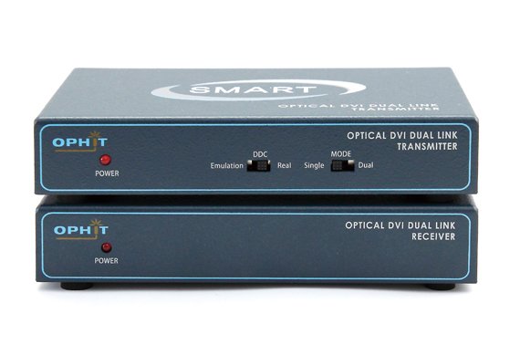 DQSL OPHIT DVI dual link fiber optic 2ch extender