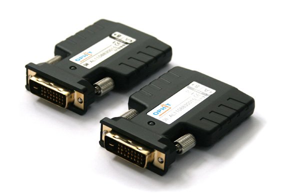 DQSP OPHIT DVI dual link fiber optic 2ch extender