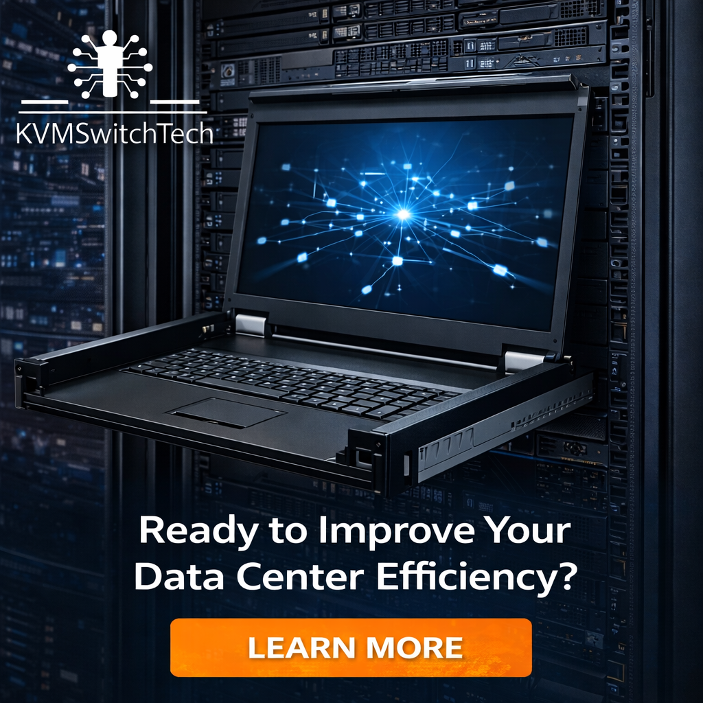 rackmount monitor keyboard combo data center solution