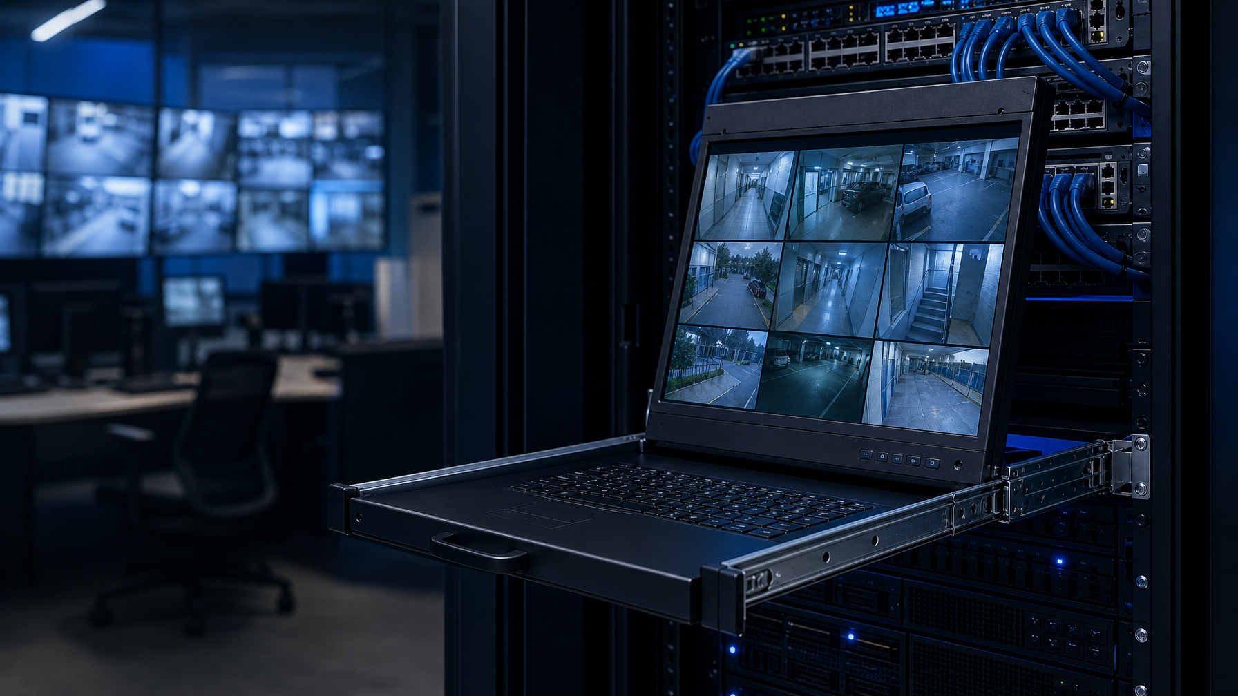 A Practical Insight into Rack Mount CCTV Monitor Systems