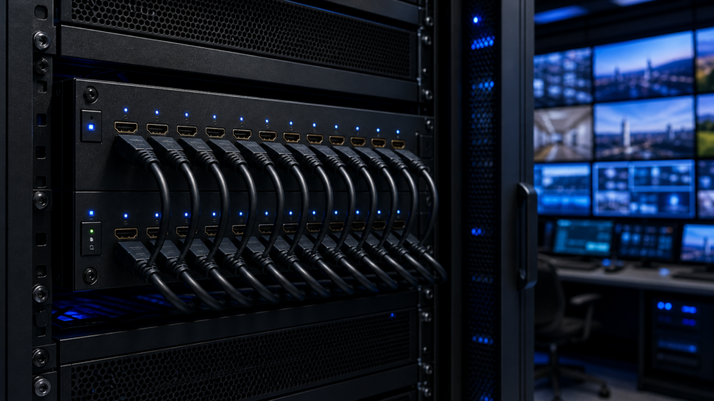 HDMI Matrix Switch Buyer's Guide (2026): 4x4 vs 8x8 vs HDBaseT vs Modular Chassis