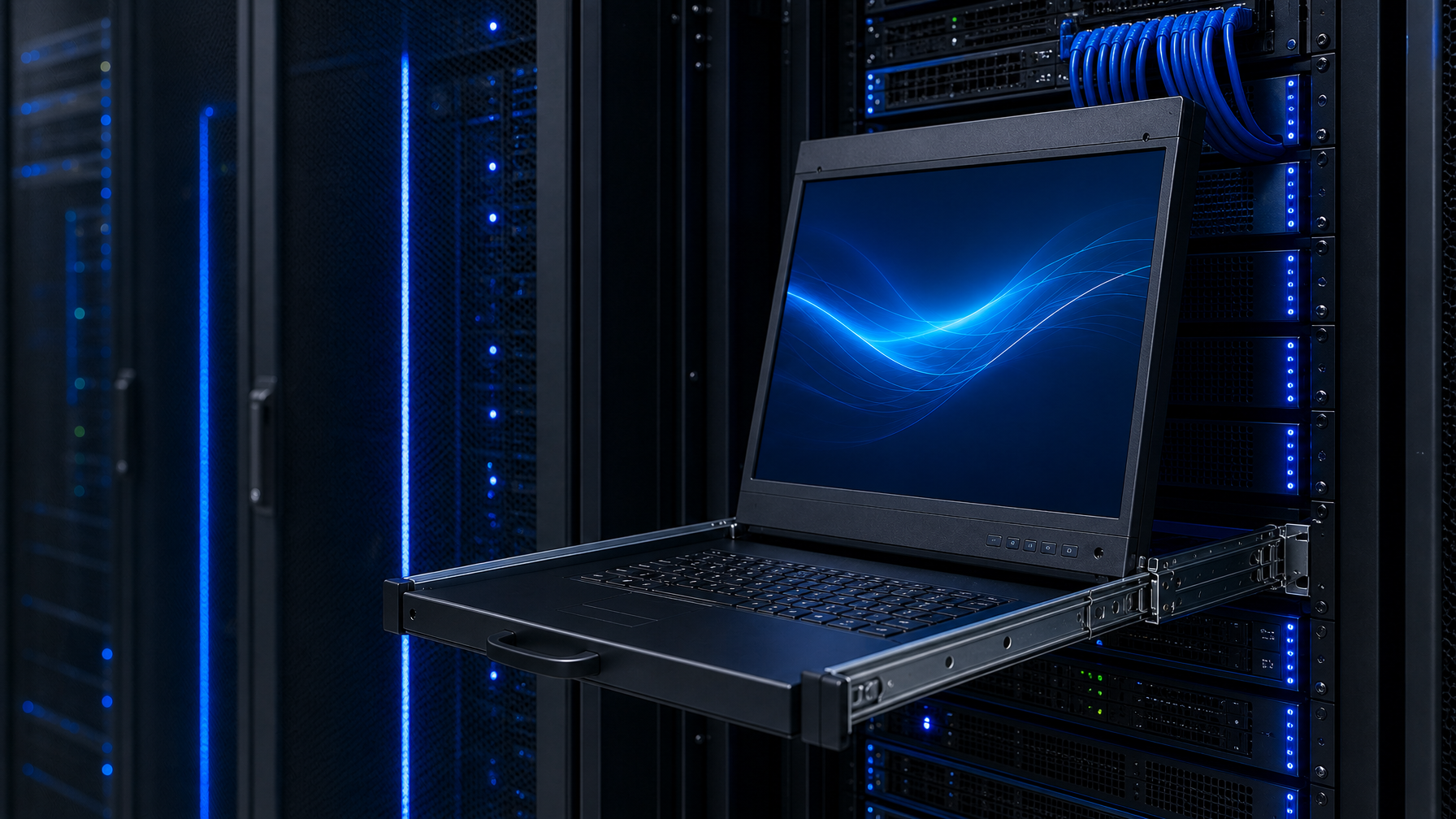 How a Rackmount Monitor Transformed Data Center Efficiency
