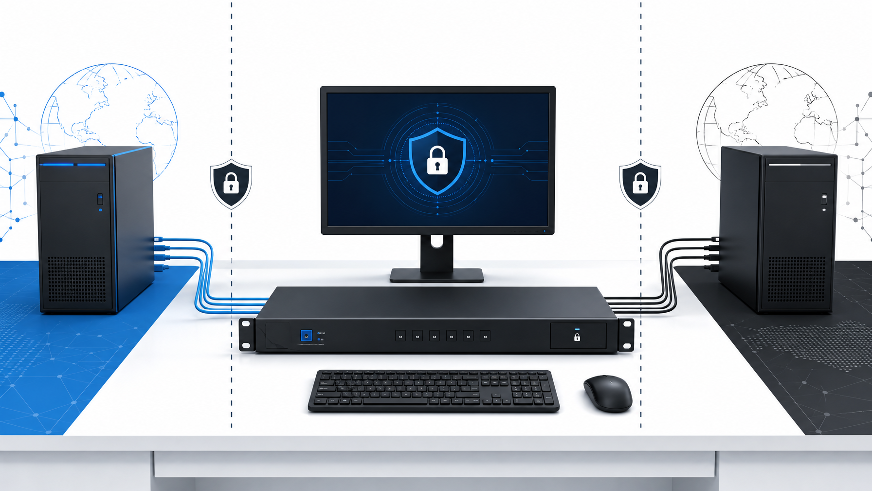 Secure KVM Switches for Government: NIAP Certification, CAC Support, and SIPR/NIPR Switching Explained