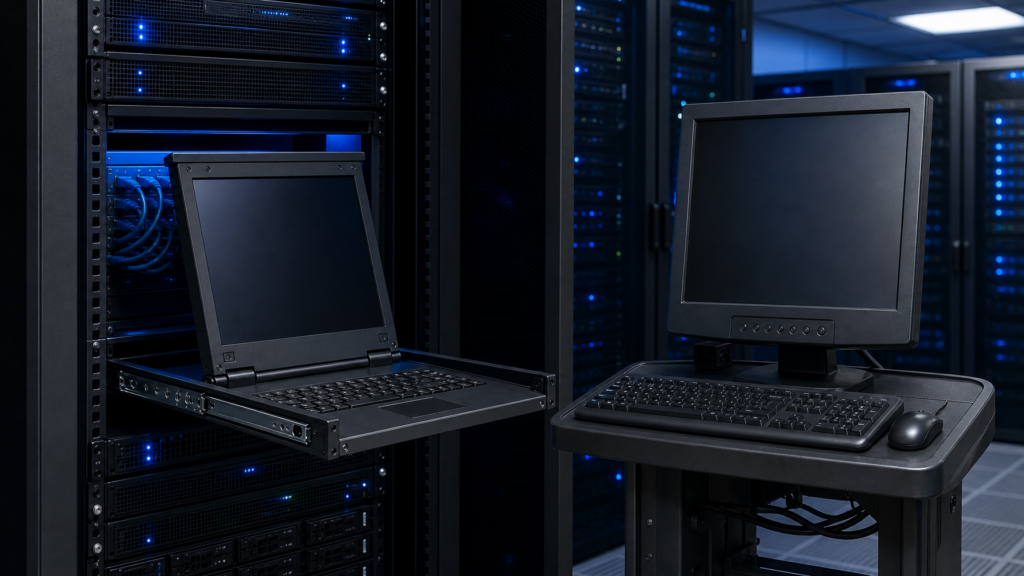 Rackmount Monitor vs Traditional Console Setup: Which One Is Better for USA Data Centers?
